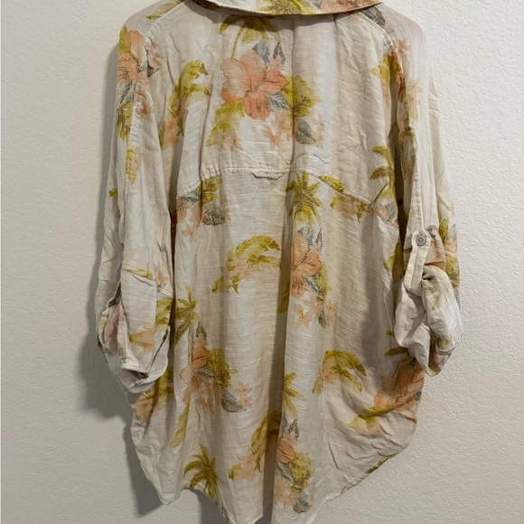 American Eagle Outfitters Pastel Floral Shirt - Picture 5 of 5